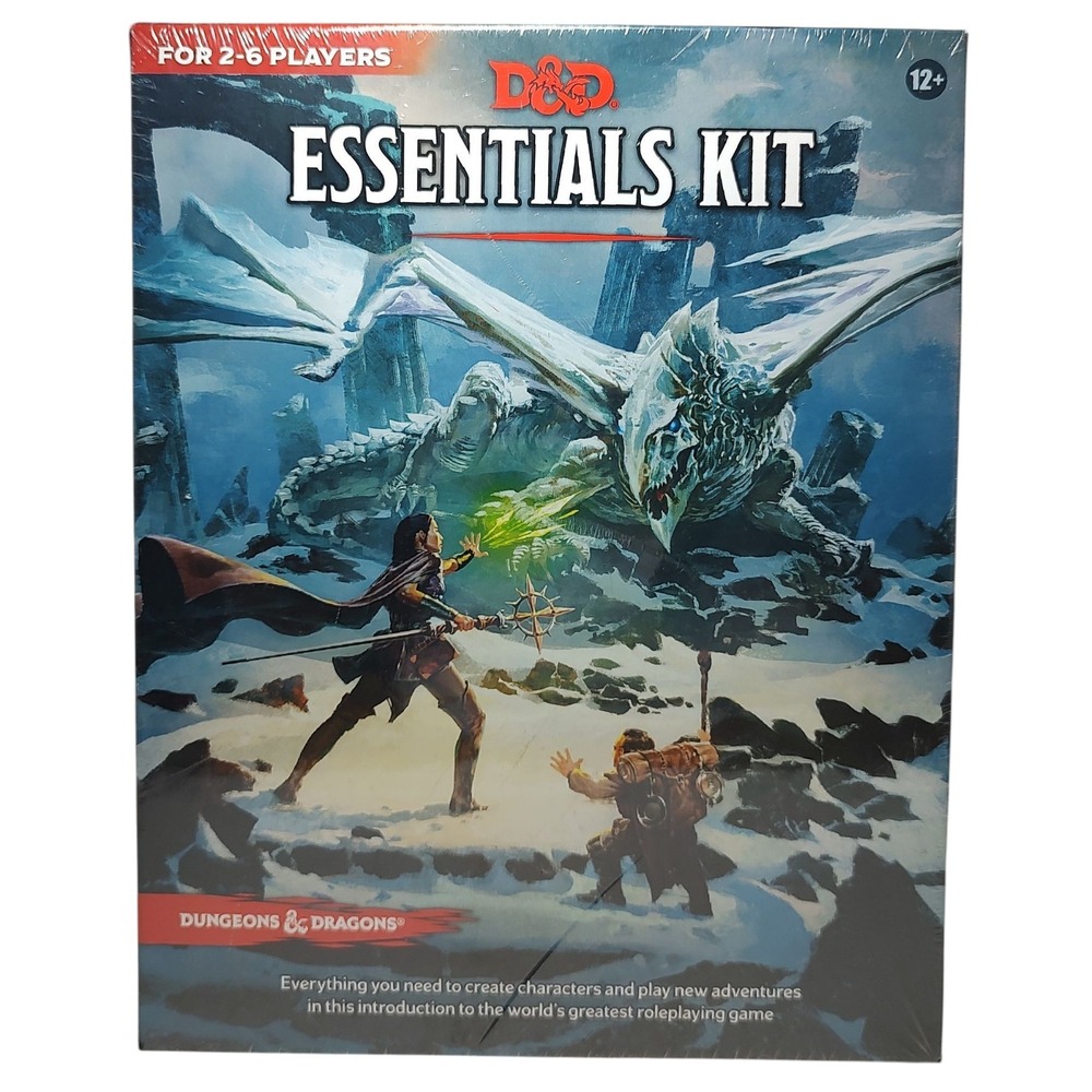 Dungeons & Dragons Essentials Kit Board Game - Blue - NOT SEALED